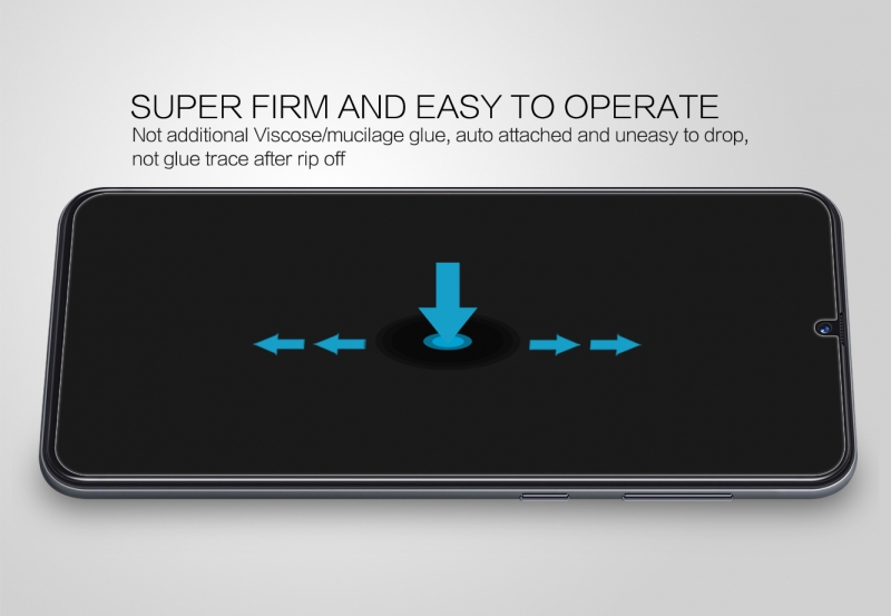 Miếng Dán Kính Cường Lực Nillkin 9h+ Pro Samsung Galaxy A30 có khả năng chống dầu, hạn chế bám vân tay cảm giác lướt cũng nhẹ nhàng hơn.